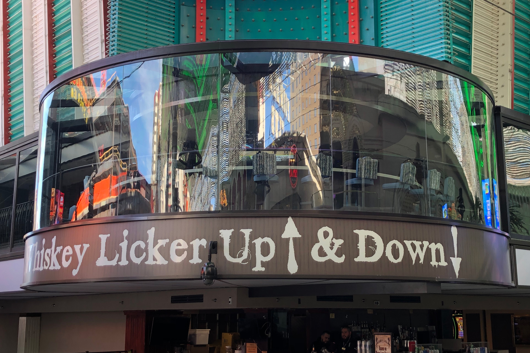 Bent Gallery 001 Whiskey Licker Up At Binions Las Vegas