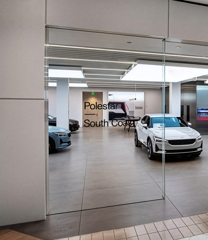Monolithic Hover Polestar South Coast Plaza Costa Mesa Ca