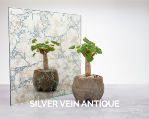 Mirror Antique Decor Silver Vein 001