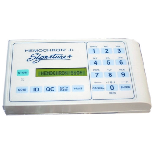 Hemochron Jr Signature+ Analizador de Coagulación Equipo Médico